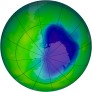 Antarctic Ozone 2007-10-24